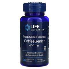 Екстракт зеленої кави, CoffeeGenic, Green Coffee Extract, Life Extension, 90 овочевих капсул