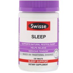 Вітаміни для підтримки сну, Ultiboost, Sleep, Swisse, 120 таблеток