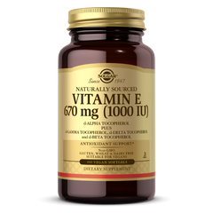 Вітамін E Solgar (Vitamin E) 670 мг 1000 МО 100 вегетаріанських м'яких таблеток