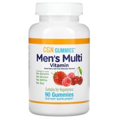 Мультивитамины для мужчин California Gold Nutrition (Men’s Multi Vitamin Gummies) 90 жевательных таблеток купить в Киеве и Украине