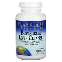 Володушка Planetary Herbals (Bupleurum Liver Cleanse) 545 мг 150 таблеток