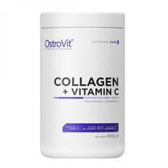 Колаген + вітамін С, COLLAGEN + VITAMIN C, OstroVit, 400 г