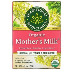Чай "Материнське молоко" без кофеїну органік Traditional Medicinals 16 пакетиків 28 г