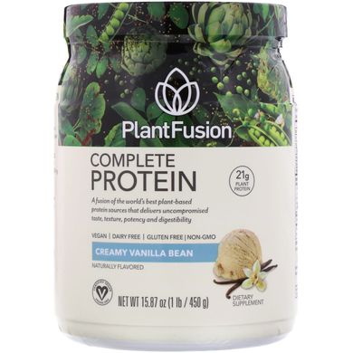 Растительный протеин PlantFusion (Complete Protein) 450 г ванильный вкус купить в Киеве и Украине