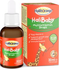 Мультивітаміни для малюків краплі Haliborange (Baby Drops) 30 мл