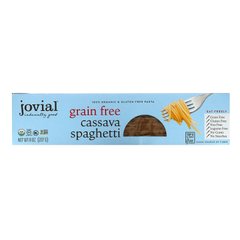 Органічна маніока без зерен, спагетті, Organic Grain Free Cassava, Spaghetti, Jovial, 227,6 г