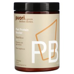 Puori, PB, підсилювач рослинного білка, нейтральний, 0,7 фунта (317 г)