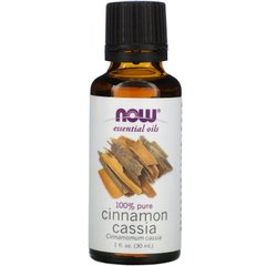 Касія ефірна олія кориці Now Foods (Cinnamon Cassia) 30 мл