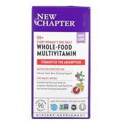 Мультивітаміни для жінок 55+ New Chapter (Woman's Multi) 1 в день 96 таблеток