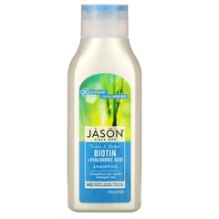 Відновлювальний шампунь з біотином Jason Natural (Restorative Biotin Shampoo) 473 мл