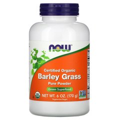 Ячмень Now Foods (Barley Grass) 170 г купить в Киеве и Украине