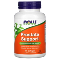 Підтримка простати Now Foods (Prostate Support) 90 желатинових капсул