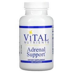 Vital Nutrients, Підтримка надниркових залоз, 120 капсул