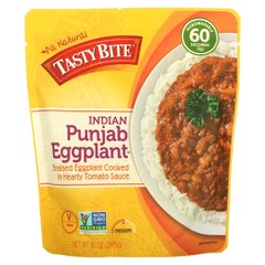 Tasty Bite, Індійський пенджабський баклажан, середній, 10 унцій (285 г)