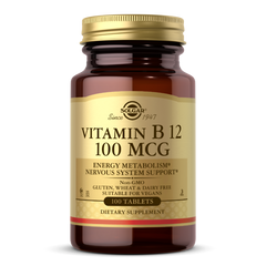Вітамін В12 Solgar (Vitamin B12) 100 мкг 100 таблеток