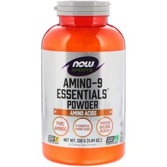 Амінокислоти для спорту Now Foods (Amino-9 Essentials Sports) 330 г
