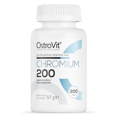Хром OstroVit (Chromium 200) 200 мг 200 таблеток