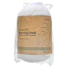 KeaBabies, Комфортні подушечки для годування з комфортним контуром, м'який білий колір, 14 шт. В упаковці