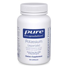 Калій Аспартат Pure Encapsulations (Potassium Aspartate) 99 мг 90 капсул