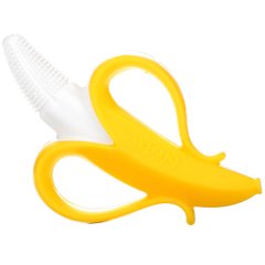 Nuby, Масажна зубна щітка Nananubs Banana, 3+M, 1 щітка