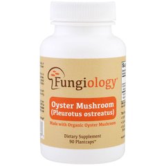 Глива звичайна Устричний гриб клітинна підтримка органік Fungiology (Oyster Mushroom) 90 капсул