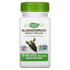 Ламінарія Nature's Way (Bladderwrack) 580 мг 100 вегетаріанських капсул