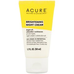 Нічний крем освітлюючий Acure (Night Cream) 50 мл