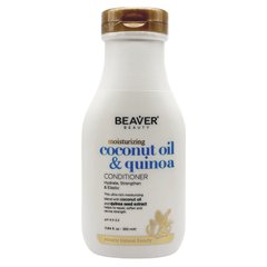 Розгладжуючий кондиціонер для сухого і неслухняного волосся з Кокосовою олією Beaver (Moisturizing Coconut Oil & Milk Conditioner) 350 мл
