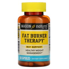 Жироспалювальна терапія Mason Natural (Fat Burner Therapy) 60 капсул