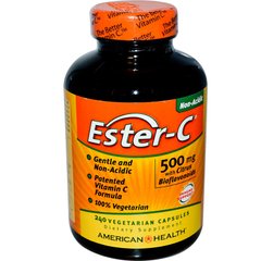 Естер С з біофлавоноїдами American Health (Ester-C) 500 мг 240 капсул