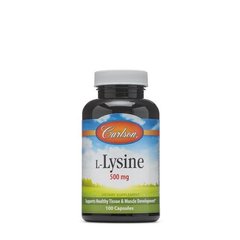 L-лизин Carlson Labs (L-lysine) 500 мг 100 капсул купить в Киеве и Украине