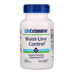 Жироспалювач черевного жиру Life Extension (Waist-Line Control) 120 капсул