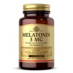 Мелатонін Solgar (Melatonin) 3 мг 120 таблеток