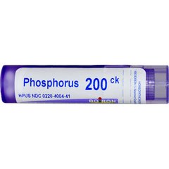 Фосфор 200CK, Boiron, Single Remedies, прибл 80 гранул