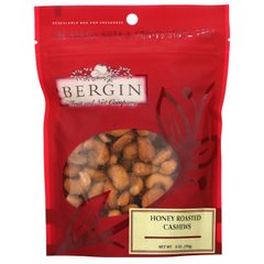 Смажений кешью з медом, Bergin Fruit and Nut Company, 170 г