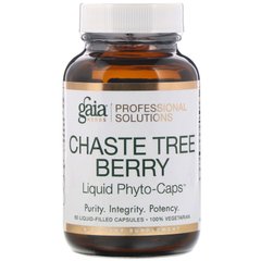 Вітекс священний Gaia Herbs Professional Solutions (Chaste Tree Berry) 1000 мг 60 капсул