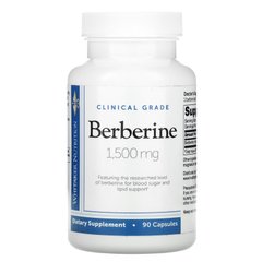 Берберин, Clinical Grade, Berberine, Dr. Whitaker, 500 мг, 90 капсул