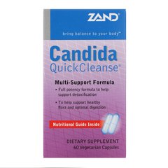 Препарат для очищення організму Кандіда Zand (Candida Quick Cleanse) 60 капсул
