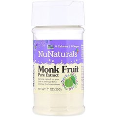 Чистий екстракт плодів архата, NuNaturals, 0,71 унцій (20 г)