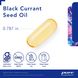 Масло семян черной смородины Pure Encapsulations (Black Currant Seed Oil) 100 капсул фото