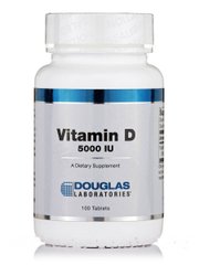 Витамин Д Douglas Laboratories (Vitamin D) 5000 МЕ 100 таблеток купить в Киеве и Украине