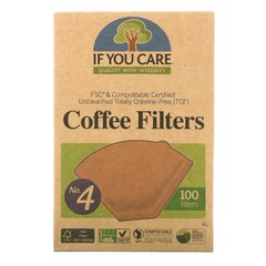 Фільтри для кави If You Care (Coffee Filters No. 4 Size) 100 шт