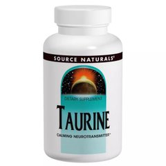 Таурін Source Naturals (Taurine) 500 мг 60 таблеток