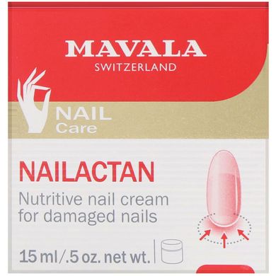 Поживний крем для нігтів Nailactan, Mavala, 15 мл