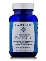 Пробиотики фактор 1 Klaire Labs (Ther-Biotic Factor 1) 60 вегетарианских капсул купить в Киеве и Украине