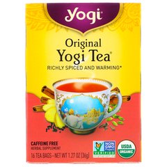 Зелений чай для схуднення Yogi Tea (Slim Life) 16 пакетиків з оригінальним смаком