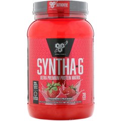 Протеїн BSN (BSN Syntha-6) 1.32 кг зі смаком полуниці