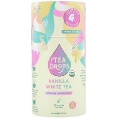 Белый ванильный чай, Vanilla White Tea, Tea Drops, 71 г купить в Киеве и Украине