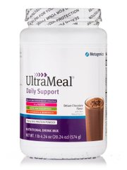 Питательная смесь для напитка шоколад Metagenics (UltraMeal Daily Support Deluxe Chocolate) 574 г купить в Киеве и Украине