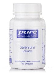 Селен Цитрат Pure Encapsulations (Selenium Citrate) 180 капсул купить в Киеве и Украине